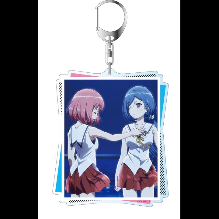 Release The Spyce Deka Key Chain Minamoto Momo & Hanzomon Yuki