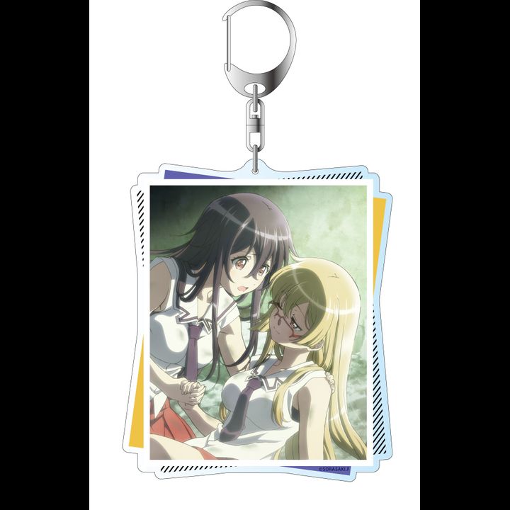 Release The Spyce Deka Key Chain Ishikawa Goe & Aoba Hatsume