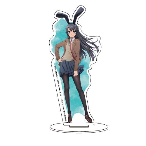 Chara Acrylic Figur Seishun Buta Yaro wa Bunny Girl-senpai no Yume wo Minai 01 Sakurajima Mai