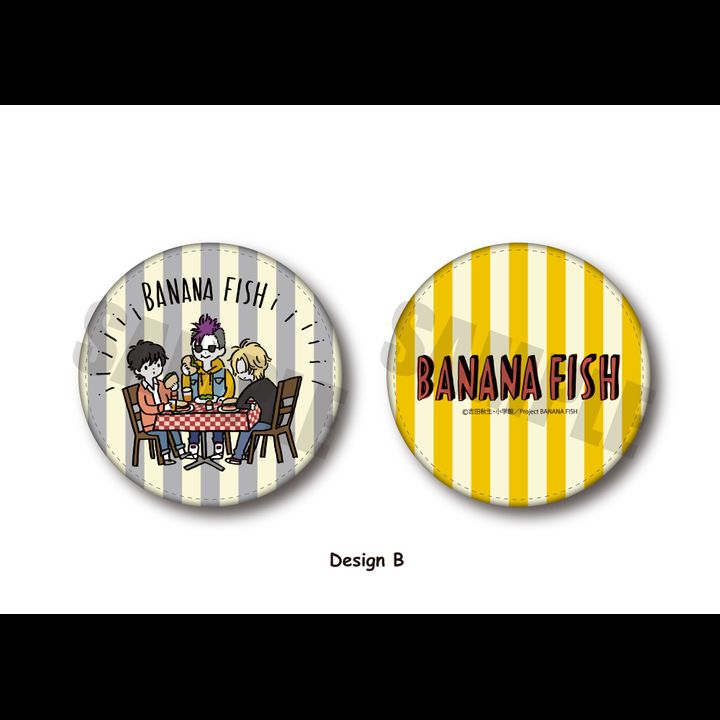 Banana Fish Round Coin Case PlayP-B