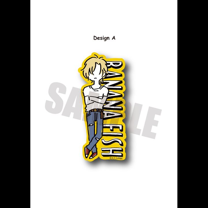 Banana Fish Travel Sticker PlayP-A