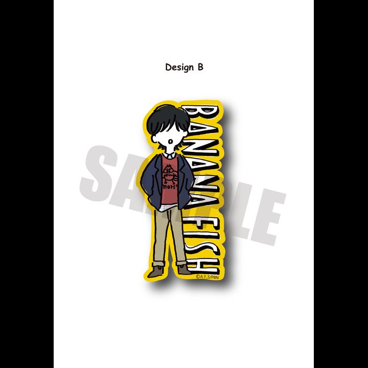 Banana Fish Travel Sticker PlayP-B