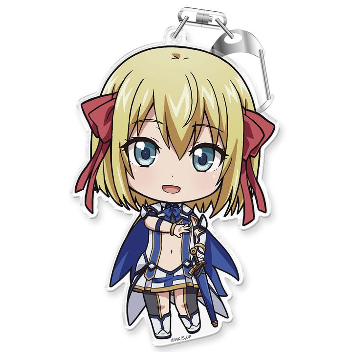 Ulysses Jeanne d'Arc and the Alchemist Knight Puni Colle! Key Chain Jeanne d'Arc