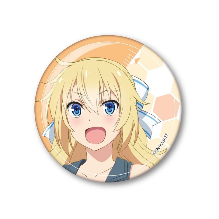 Girly Air Force Choi Deka Can Badge Eagle