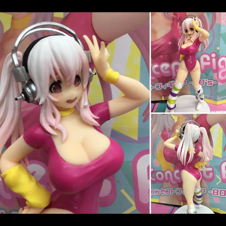 PVC Sonico - 80's Red Ver. (17cm)