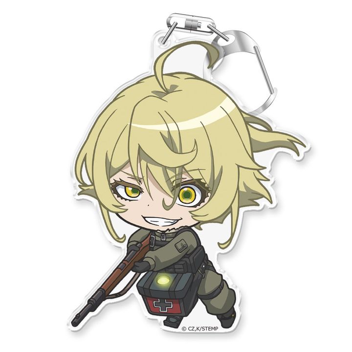 The Saga of Tanya the Evil The Movie Puni Colle! Key Chain Niyari Tanya