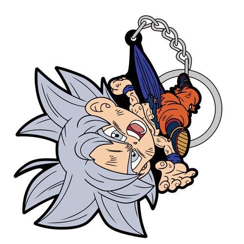 Dragon Ball Super Ultra Instinct Gokou Tsumamare Key Chain