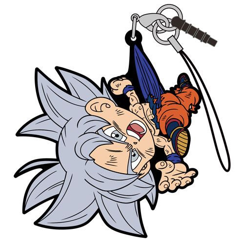 Dragon Ball Super Ultra Instinct Gokou Tsumamare Strap
