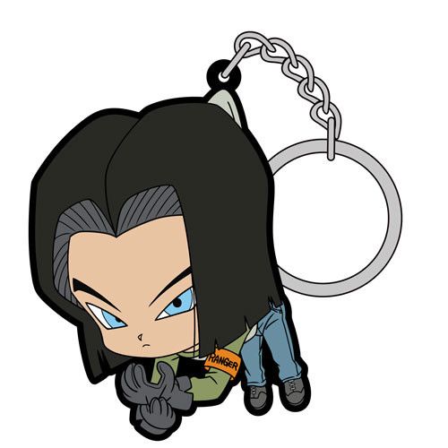 Dragon Ball Super Android 17 Tsumamare Key Chain