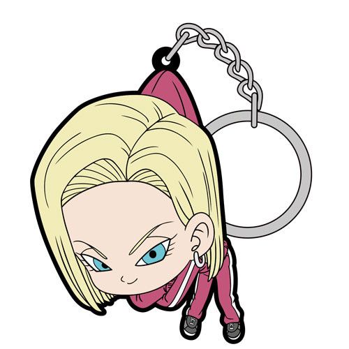 Dragon Ball Super Android 18 Tsumamare Key Chain
