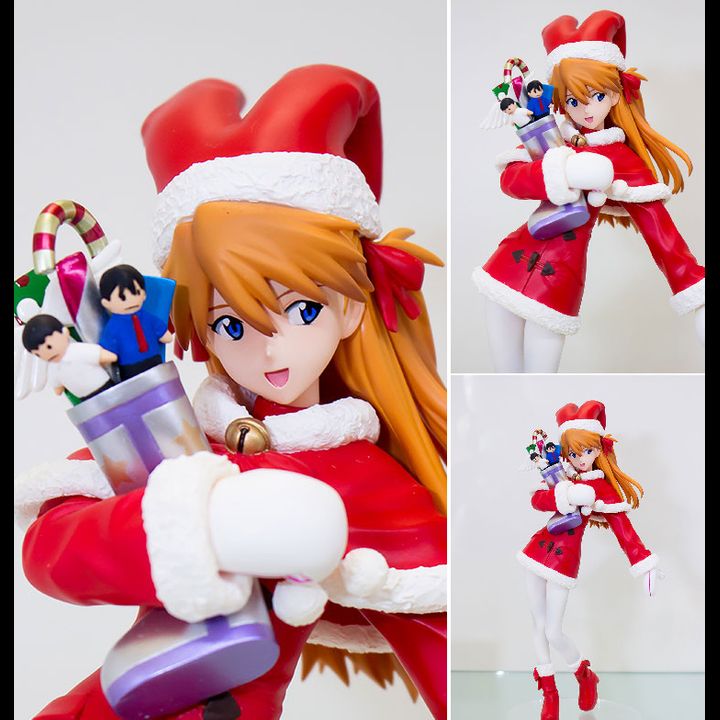 Premium Figure Souryuu Asuka Langley - Christmas Ver. (22cm)