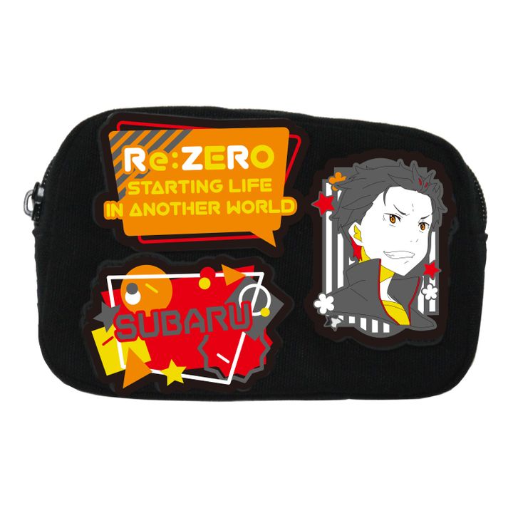 Re:Zero kara Hajimeru Isekai Seikatsu Rubber Pouch Natsuki Subaru