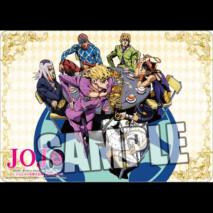 Character Rubber Mat JoJo's Bizarre Adventure Golden Wind
