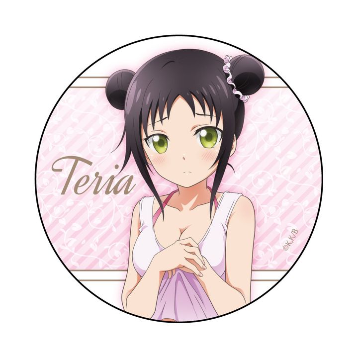 Juliet of Boarding School Can Badge Wang Teria Swimwear Ver.