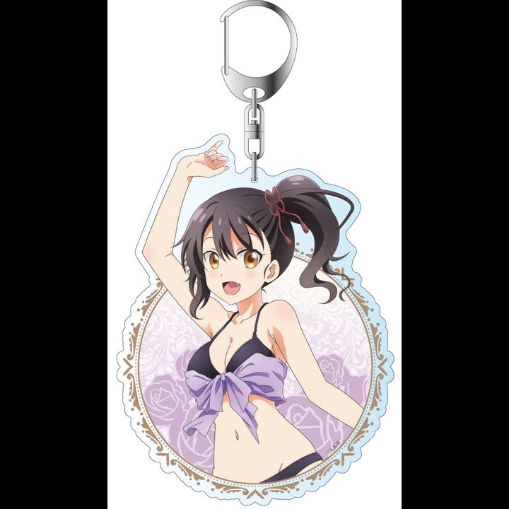 Juliet of Boarding School Deka Key Chain Komai Hasuki Swimwear Ver.