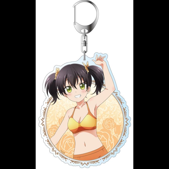 Juliet of Boarding School Deka Key Chain Wang Kochou Swimwear Ver.