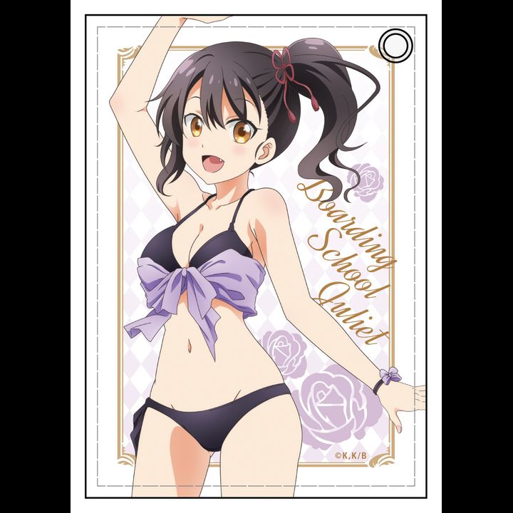 Juliet of Boarding School Leather Pass Case Komai Hasuki Swimwear Ver.