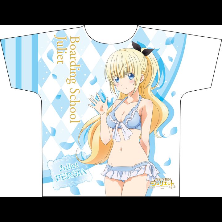 Juliet of Boarding School Full Graphic T-shirt Juliet Persia Swimwear Ver. (Free Size)