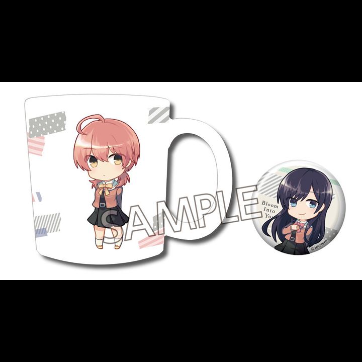 Eformed Bloom Into You Mug with Can Badge Koito Yuu