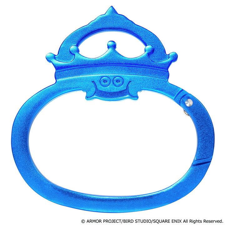 Dragon Quest Smile Slime Carabiner King Slime
