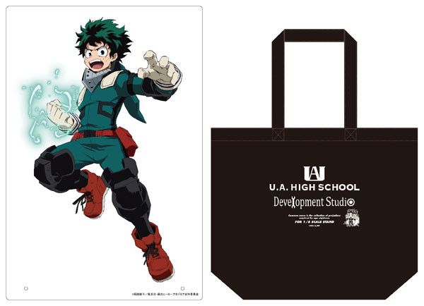 My Hero Academia 1/5 Scale Stand Department of Support Development Studio with Bag Midoriya Izuku Ver.