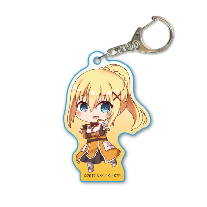 Darkness - Kono Subarashii Sekai ni Shukufuku wo! 2 TEKUTOKO Acrylic Key Chain 