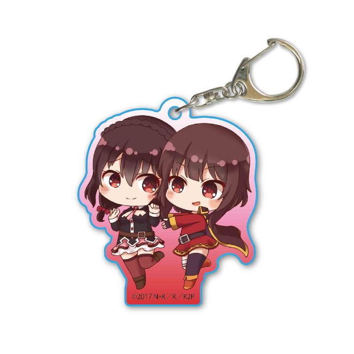 Yunyun & Megumin - Kono Subarashii Sekai ni Shukufuku wo! 2 TEKUTOKO Acrylic Key Chain 
