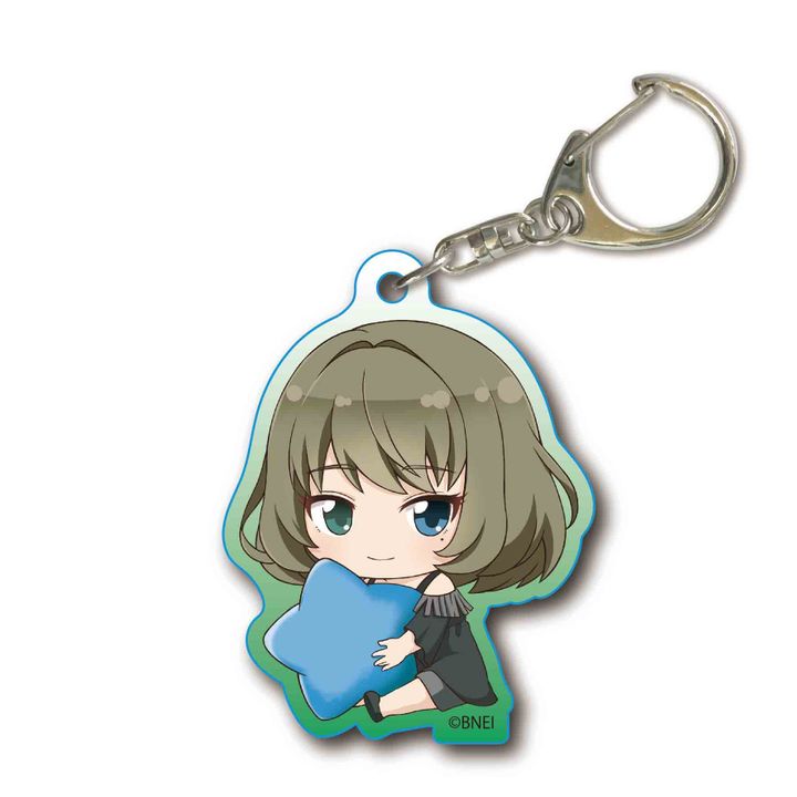 The Idolmaster Cinderella Girls GyuGyutto Acrylic Key Chain Takagaki Kaede