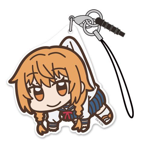 Ms. Vampire who lives in my neighborhood Natsuki Hinata Acrylic Tsumamare Strap