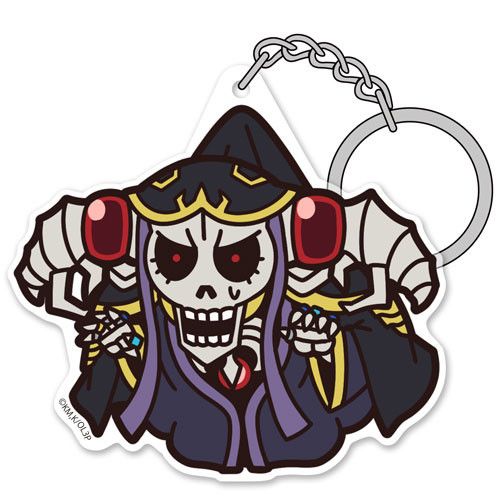 Overlord III Ainz Acrylic Tsumamare Key Chain