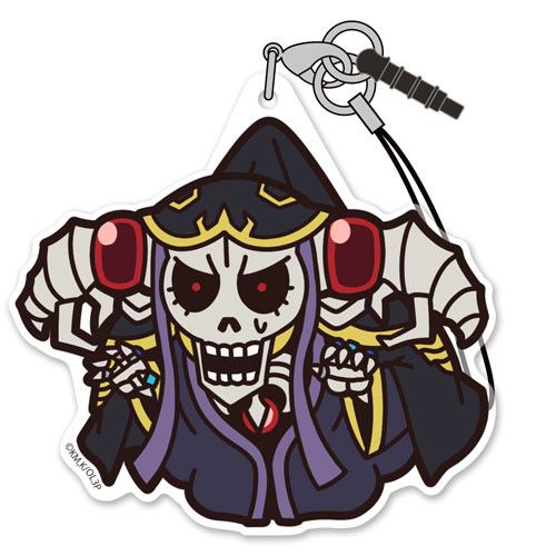 Overlord III Ainz Acrylic Tsumamare Strap