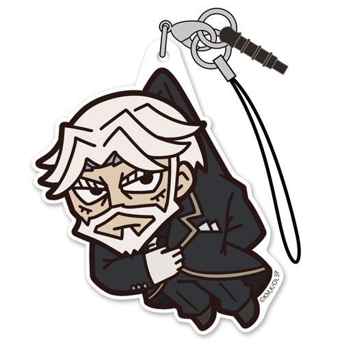 Overlord III Sebas Acrylic Tsumamare Strap