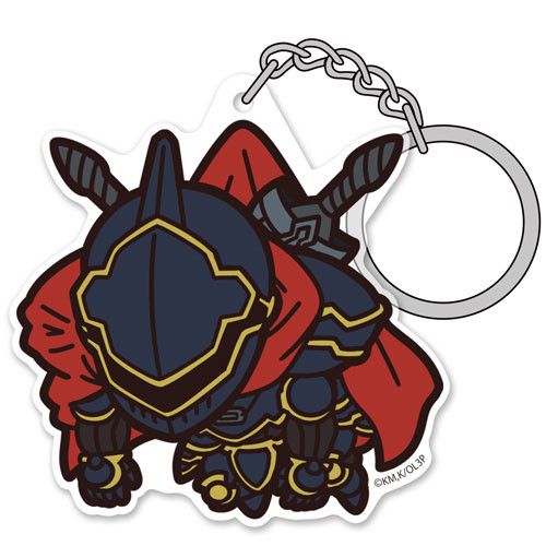 Overlord III Momon Acrylic Tsumamare Key Chain