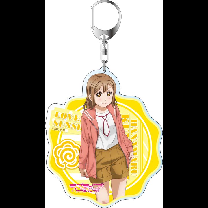 Love Live! Sunshine!! Deka Key Chain Kunikida Hanamaru Casual Outfit Ver. 2