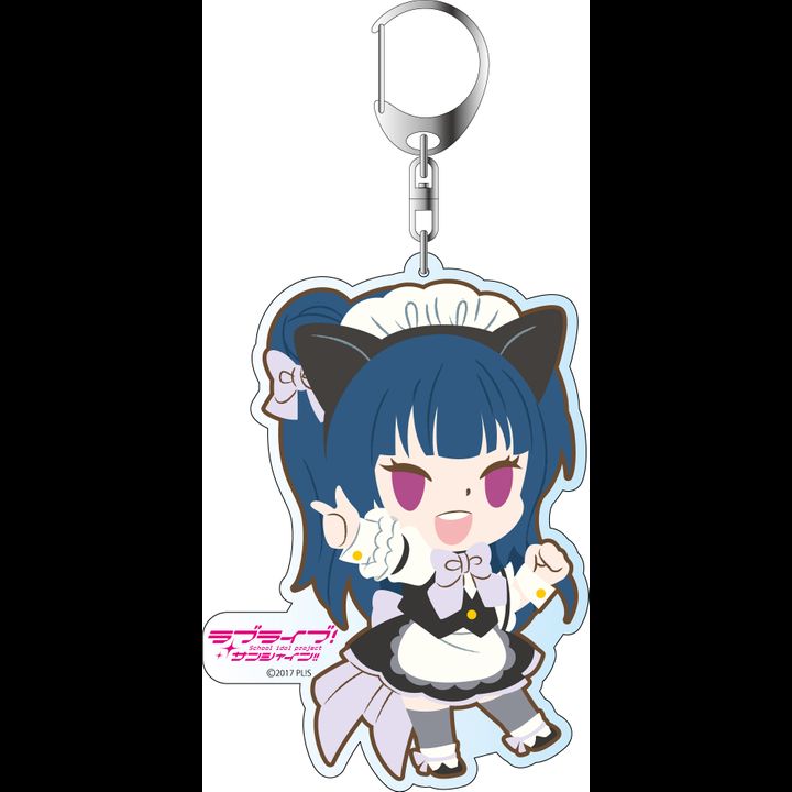 Love Live! Sunshine!! Deka Key Chain Tsushima Yoshiko Welcome to Uranohoshi Girls' Academy Deformed Ver.