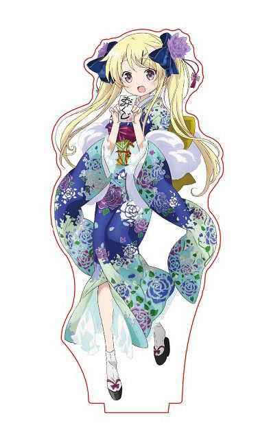 Kin-iro Mosaic Pretty Days Original Illustration Acrylic Stand Karen