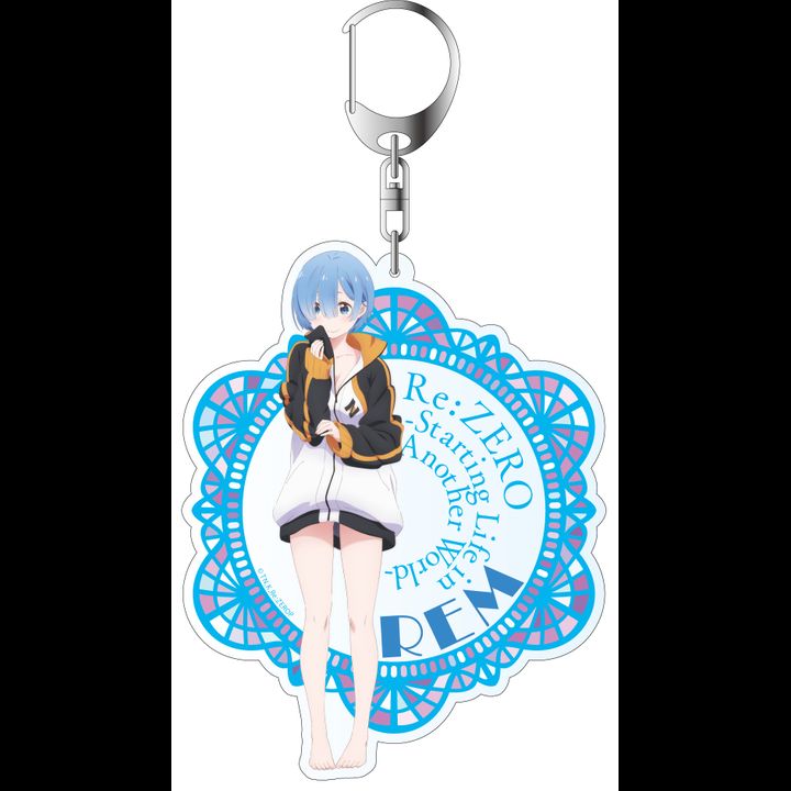 Re:Zero kara Hajimeru Isekai Seikatsu Deka Key Chain Rem A
