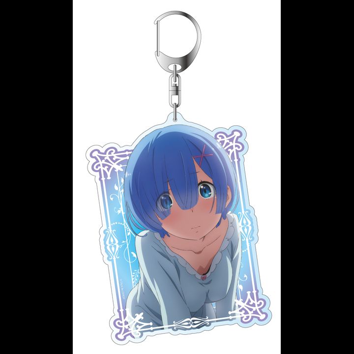 Re:Zero kara Hajimeru Isekai Seikatsu Deka Key Chain Rem C