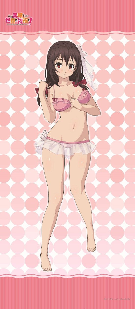 Kono Subarashii Sekai ni Shukufuku wo! Original Illustration Life-size Tapestry Yunyun