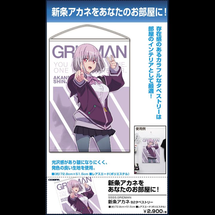 SSSS.Gridman Shinjo Akane B2 Tapestry
