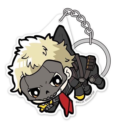Persona 5 Skull Acrylic Tsumamare Key Chain