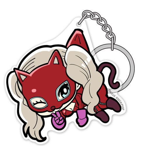 Persona 5 Panther Acrylic Tsumamare Key Chain