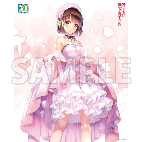 Axia Canvas Art Series No. 057-F30th "Saenai Hiroin no Sodatekata" Kato Megumi Dress Ver. (Fantasia Bunko 30th Anniversary)