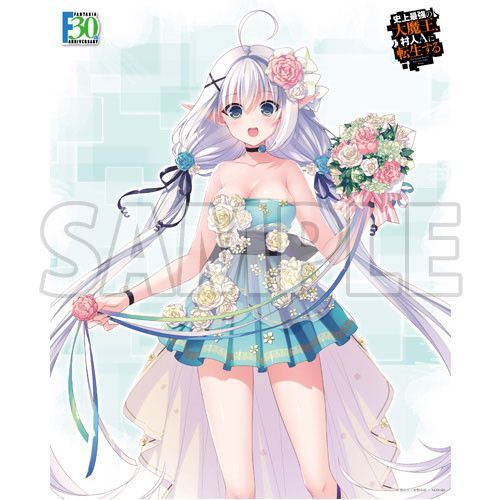 Axia Canvas Art Series No. 058-F30th "Shijou Saikyou no Daimaou, Murabito A ni Tenseisuru" Irena Ritz de Allhyde Dress Ver. (Fantasia Bunko 30th Anniversary)