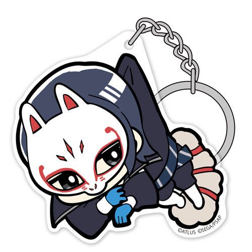 Persona 5 Fox Acrylic Tsumamare Key Chain