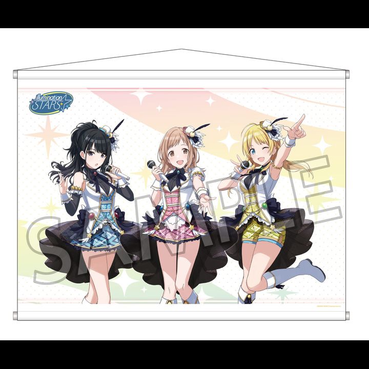 The Idolmaster Shiny Colors Unit Tapestry Illumination Stars
