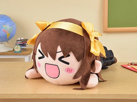 Mega Jumbo Nesoberi Plush Suzumiya Haruhi (40X22cm)