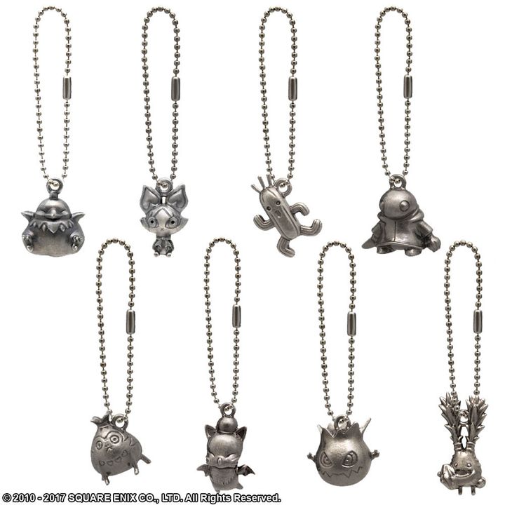 Final Fantasy XIV Minion Metal Charm [Set of 8]