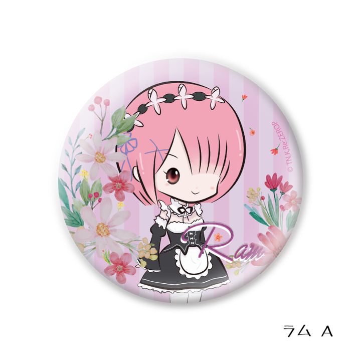 Re:Zero kara Hajimeru Isekai Seikatsu Hologram Can Badge Ram A