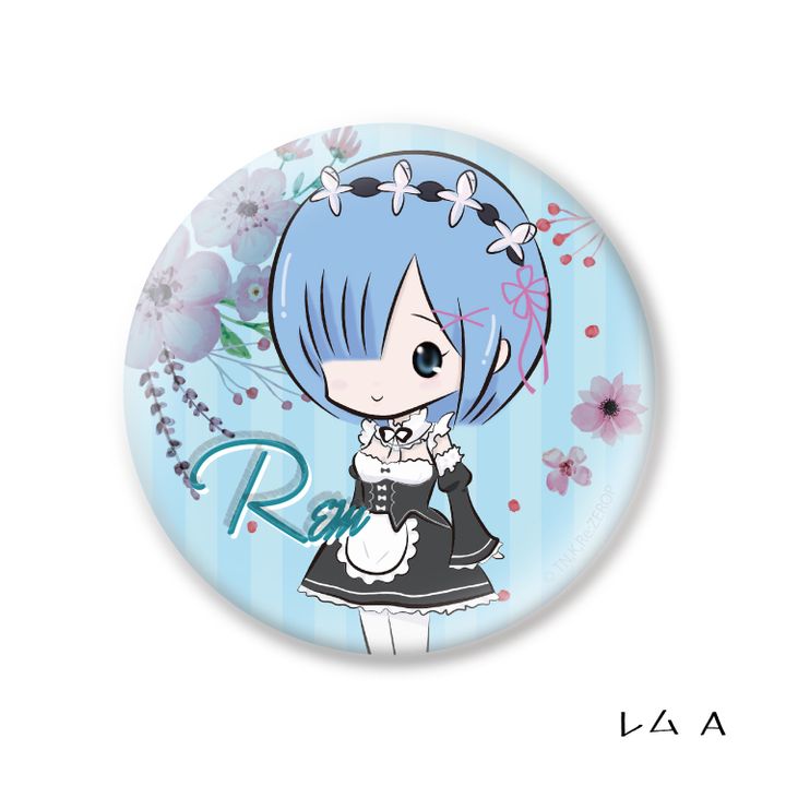 Re:Zero kara Hajimeru Isekai Seikatsu Hologram Can Badge Rem A